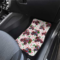 BRAAAP! Motorbike Santa Christmas Car Mats - Wonder Print Shop