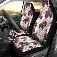 BRAAAP! Motorbike Santa Christmas Car Seat Cover - Wonder Print Shop
