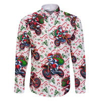 BRAAAP! Motorbike Santa Christmas Family Matching Puletasi and Hawaiian Shirt - Wonder Print Shop