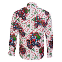 BRAAAP! Motorbike Santa Christmas Family Matching Tank Maxi Dress and Hawaiian Shirt - Wonder Print Shop