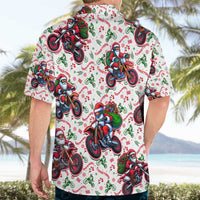 BRAAAP! Motorbike Santa Christmas Hawaiian Shirt - Wonder Print Shop