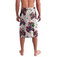 BRAAAP! Motorbike Santa Christmas Lavalava - Wonder Print Shop