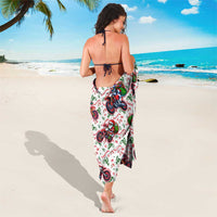 BRAAAP! Motorbike Santa Christmas Sarong - Wonder Print Shop