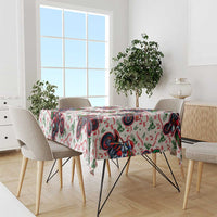 BRAAAP! Motorbike Santa Christmas Tablecloth - Wonder Print Shop