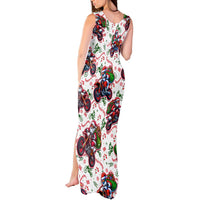 BRAAAP! Motorbike Santa Christmas Tank Maxi Dress - Wonder Print Shop