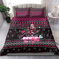 Braap Live A Girl Bedding Set Christmas Merry Braapmas - Wonder Print Shop