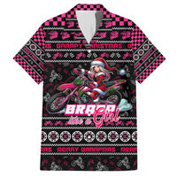 Braap Live A Girl Family Matching Long Sleeve Bodycon Dress and Hawaiian Shirt Christmas Merry Braapmas - Wonder Print Shop