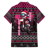 Braap Live A Girl Family Matching Off The Shoulder Long Sleeve Dress and Hawaiian Shirt Christmas Merry Braapmas - Wonder Print Shop