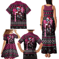 Braap Live A Girl Family Matching Tank Maxi Dress and Hawaiian Shirt Christmas Merry Braapmas - Wonder Print Shop