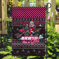 Braap Live A Girl Garden Flag Christmas Merry Braapmas - Wonder Print Shop
