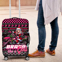 Braap Live A Girl Luggage Cover Christmas Merry Braapmas - Wonder Print Shop
