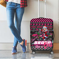 Braap Live A Girl Luggage Cover Christmas Merry Braapmas - Wonder Print Shop