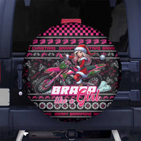 Braap Live A Girl Spare Tire Cover Christmas Merry Braapmas - Wonder Print Shop