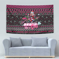 Braap Live A Girl Tapestry Christmas Merry Braapmas - Wonder Print Shop