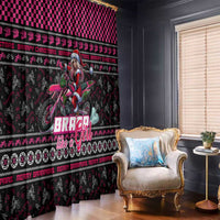 Braap Live A Girl Window Curtain Christmas Merry Braapmas - Wonder Print Shop