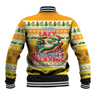 Crocodile Mezzy Christmas Baseball Jacket Funny Style - Wonder Print Shop