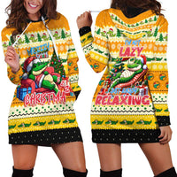 Crocodile Mezzy Christmas Hoodie Dress Funny Style - Wonder Print Shop
