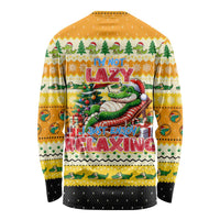 Crocodile Mezzy Christmas Long Sleeve Shirt Funny Style - Wonder Print Shop