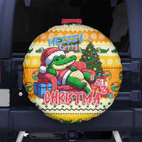 Crocodile Mezzy Christmas Spare Tire Cover Funny Style - Wonder Print Shop