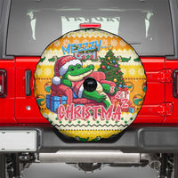 Crocodile Mezzy Christmas Spare Tire Cover Funny Style - Wonder Print Shop