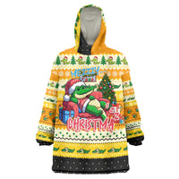 Crocodile Mezzy Christmas Wearable Blanket Hoodie Funny Style - Wonder Print Shop