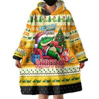 Crocodile Mezzy Christmas Wearable Blanket Hoodie Funny Style - Wonder Print Shop