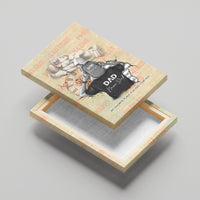 Personalized Father And Son Canvas Wall Art Gift for Dad - Wonder Print Shop