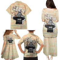 Personalized Father And Son Family Matching Puletasi and Hawaiian Shirt Gift for Dad - Wonder Print Shop