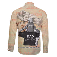 Personalized Father And Son Family Matching Short Sleeve Bodycon Dress and Hawaiian Shirt Gift for Dad - Wonder Print Shop