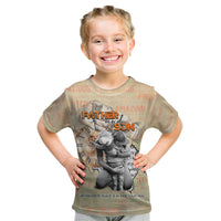 Personalized Father And Son Kid T Shirt Gift for Dad - Wonder Print Shop