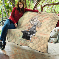 Personalized Father And Son Quilt Gift for Dad - Wonder Print Shop