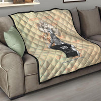 Personalized Father And Son Quilt Gift for Dad - Wonder Print Shop