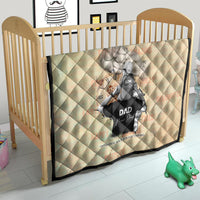 Personalized Father And Son Quilt Gift for Dad - Wonder Print Shop