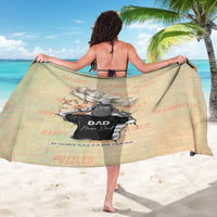 Personalized Father And Son Sarong Gift for Dad - Wonder Print Shop