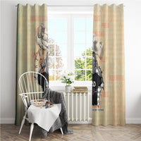 Personalized Father And Son Window Curtain Gift for Dad - Wonder Print Shop