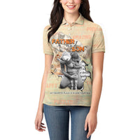 Personalized Father And Son Women Polo Shirt Gift for Dad - Wonder Print Shop