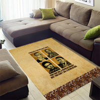 Freedom Fighters Area Rug Civil Rights Leaders Revolution - Wonder Print Shop
