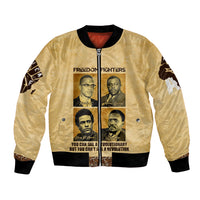 Freedom Fighters Bomber Jacket Civil Rights Leaders Revolution - Wonder Print Shop