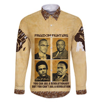 Freedom Fighters Family Matching Off Shoulder Short Dress and Hawaiian Shirt Civil Rights Leaders Revolution - Wonder Print Shop