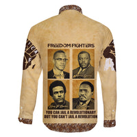 Freedom Fighters Family Matching Summer Maxi Dress and Hawaiian Shirt Civil Rights Leaders Revolution - Wonder Print Shop