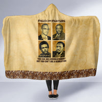 Freedom Fighters Hooded Blanket Civil Rights Leaders Revolution