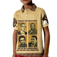 Freedom Fighters Kid Polo Shirt Civil Rights Leaders Revolution - Wonder Print Shop