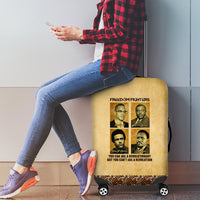 Freedom Fighters Luggage Cover Civil Rights Leaders Revolution - Wonder Print Shop