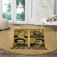 Freedom Fighters Round Carpet Civil Rights Leaders Revolution