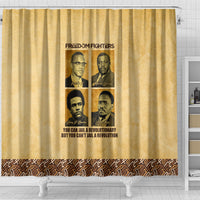Freedom Fighters Shower Curtain Civil Rights Leaders Revolution