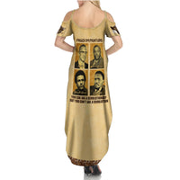 Freedom Fighters Summer Maxi Dress Civil Rights Leaders Revolution - Wonder Print Shop