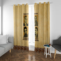 Freedom Fighters Window Curtain Civil Rights Leaders Revolution - Wonder Print Shop