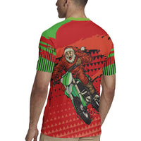 Braaap Rugby Jersey Motorcross Santa Christmas - Wonder Print Shop