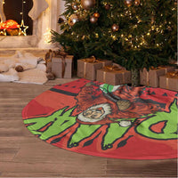 Braaap Tree Skirt Motorcross Santa Christmas - Wonder Print Shop