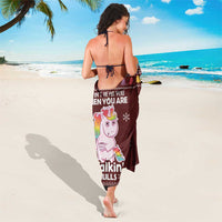 Cant Hear You Unicorn Christmas Sarong - Wonder Print Shop